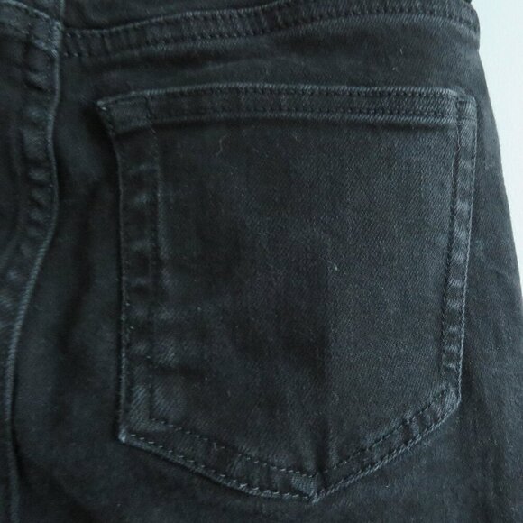 BOYISH Dempsey High Rise Jeans in La Strada Black - Size 24 - Picture 10 of 15